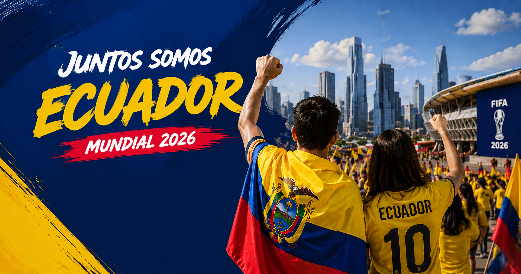 Juntos somos Ecuador — Mundial 2026